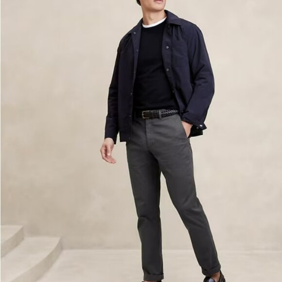 Banana Republic Factory Other - Banana Republic Slim Lived-In Chino - Men's 34x32 - Flint Gray
